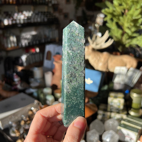 Moss Agate "Vanessa"