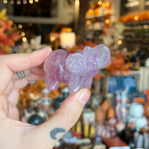 Fluorite Elephant