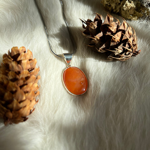 Carnelian Necklace "Sophia"