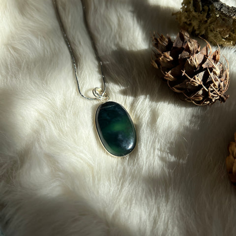 Jade Necklace "Kristine"