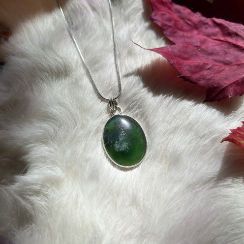 Jade Necklace "Hannah"