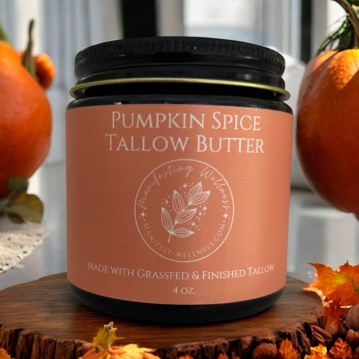 Pumpkin Spice Grassfed Tallow Butter