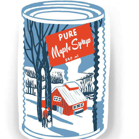 Maple Syrup Sticker