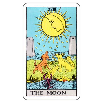 The Moon - Tarot Sticker