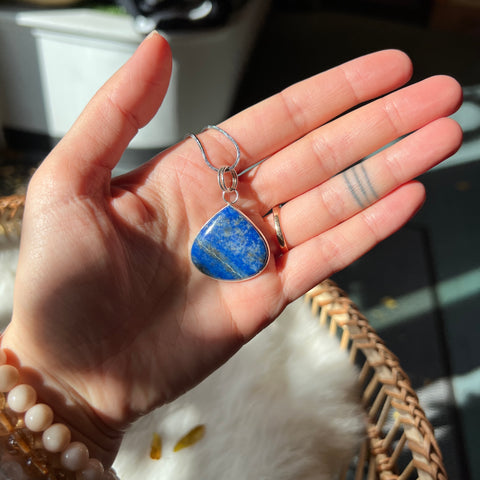 Lapis Lazuli Necklace "Alexa"