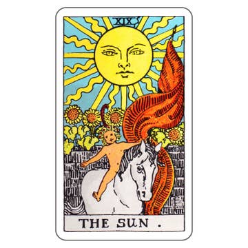 The Sun - Tarot Sticker