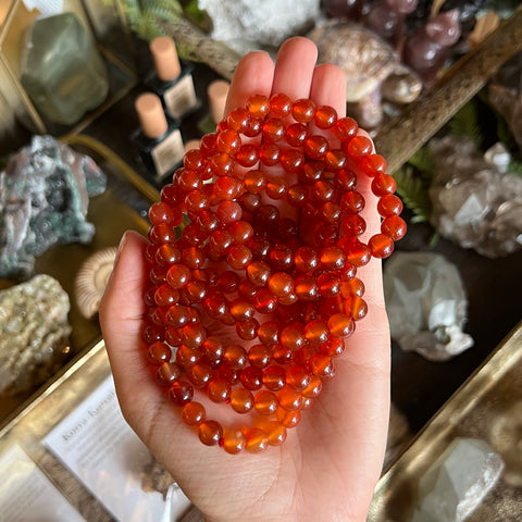 Carnelian Stretch Bracelet