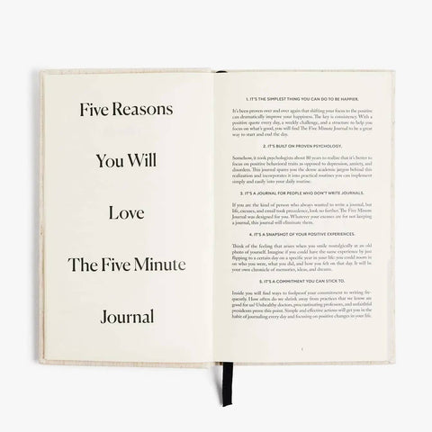 The Five Minute Journal