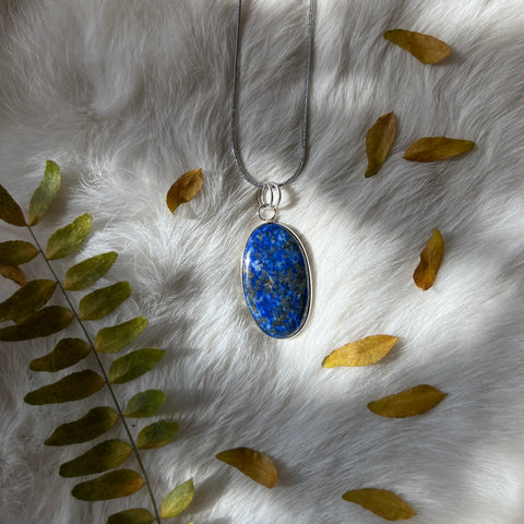 Lapis Lazuli Necklace "Cameron"