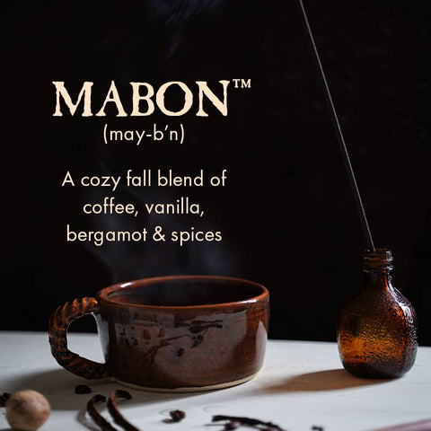 Mabon Incense: Coffee, Vanilla, Bergamot