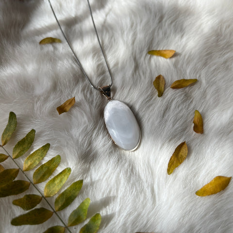 Selenite Necklace "Harmony"