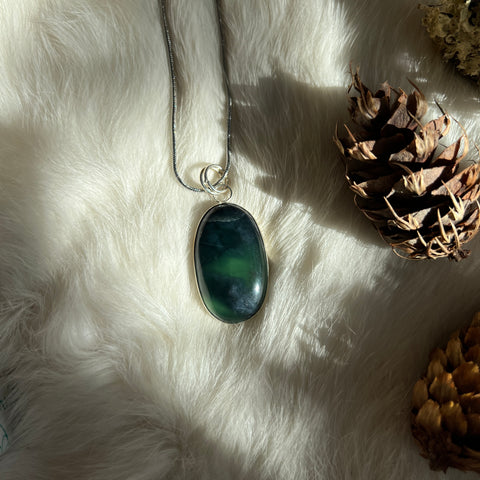 Jade Necklace "Kristine"