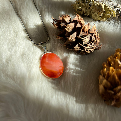 Carnelian Necklace "Joyce"