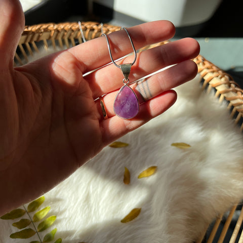 Amethyst Necklace "Elie"