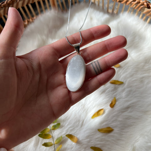 Selenite Necklace "Harmony"