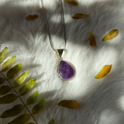 Amethyst Necklace "Elie"