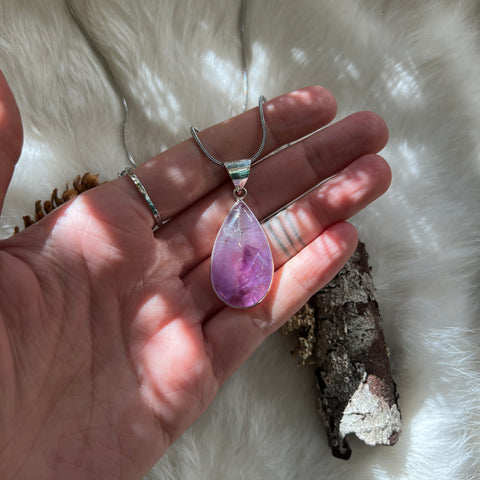 Amethyst Necklace "Ellen"