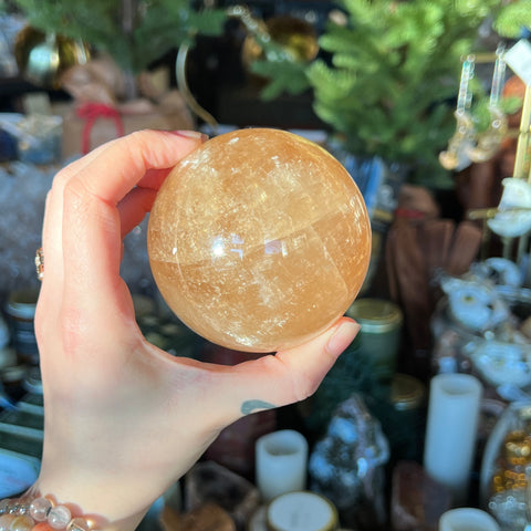 Honey Calcite "Tasha"