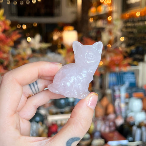 Rose Quartz Cat