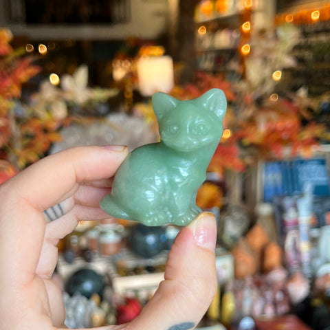 Aventurine Cat