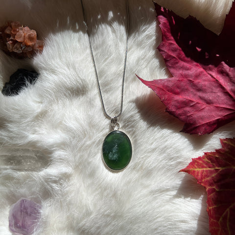 Jade Necklace "Hannah"