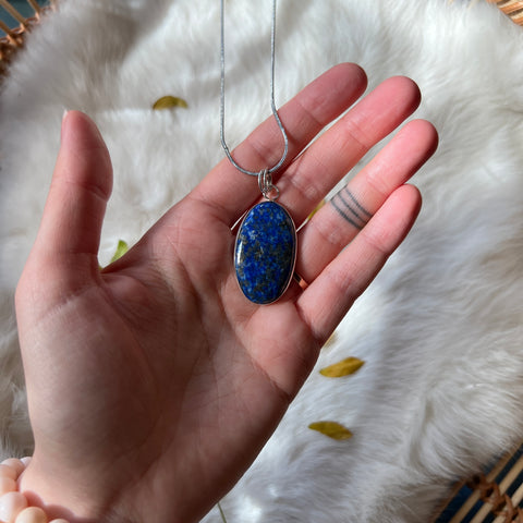 Lapis Lazuli Necklace "Cameron"