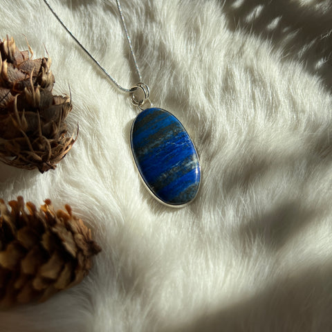 Lapis Lazuli Necklace "Donna"