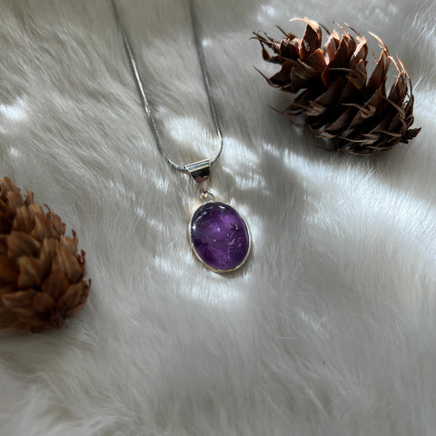 Amethyst Necklace "Katharine"