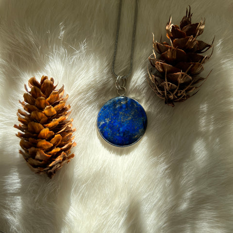 Lapis Lazuli Necklace "Barbara"