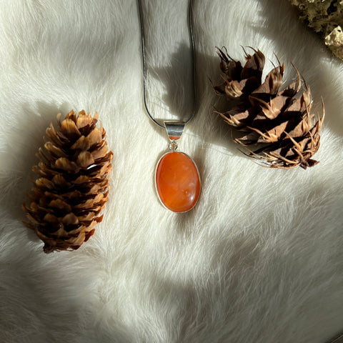 Carnelian Necklace "Sophia"