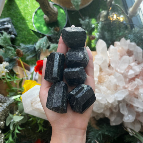 Rough Black Tourmaline