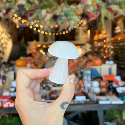 Selenite Mushroom