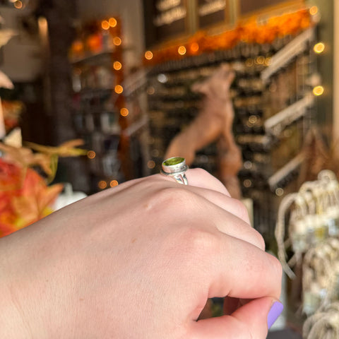 Peridot Ring "Harley" - Size 7