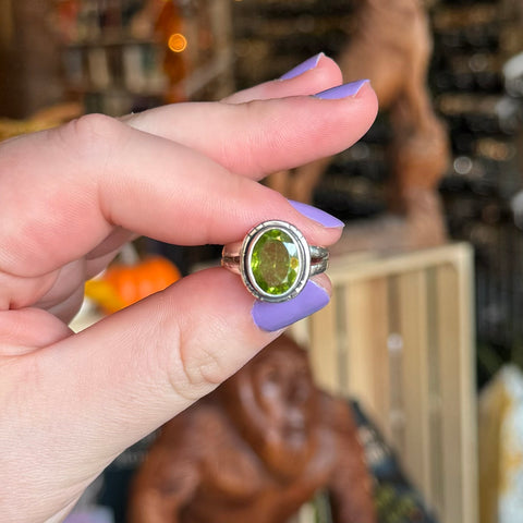 Peridot Ring "Harley" - Size 7