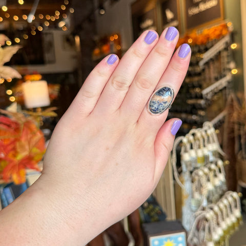 Sodalite Ring "Lexie" - Size 8.5