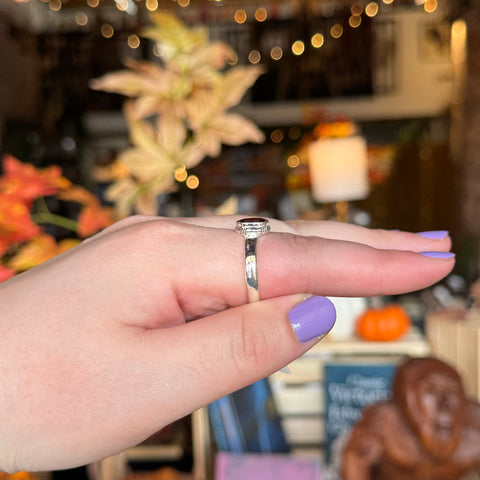 Garnet Ring "Catherine" - Size 11.5