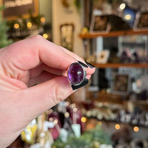 Amethyst Ring "Marcia" - Size 8