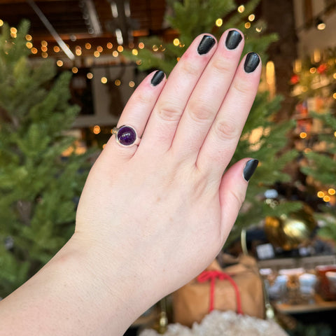 Amethyst Ring "Joy" - Size 6