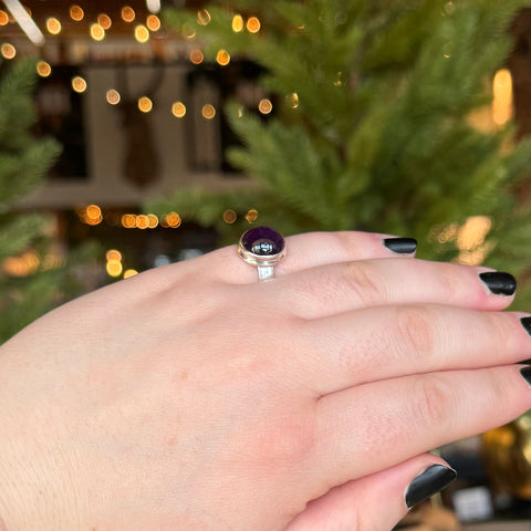 Amethyst Ring "Joy" - Size 6