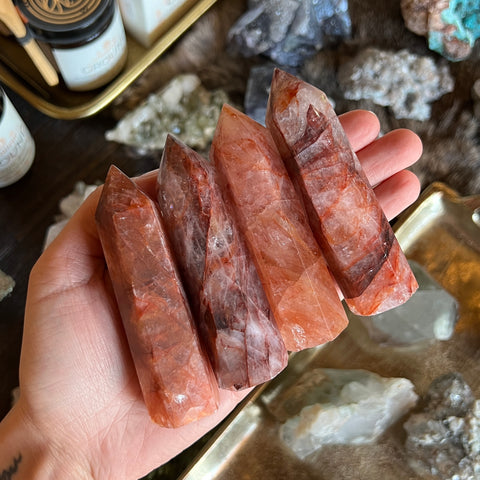 Fire Quartz Point