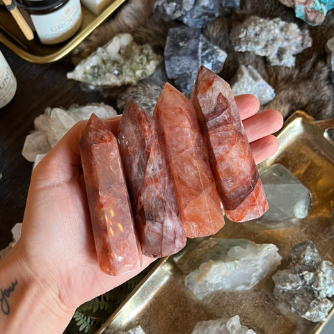 Fire Quartz Point