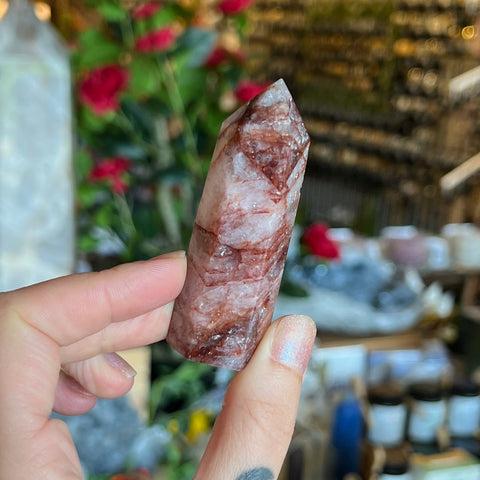 Fire Quartz Point