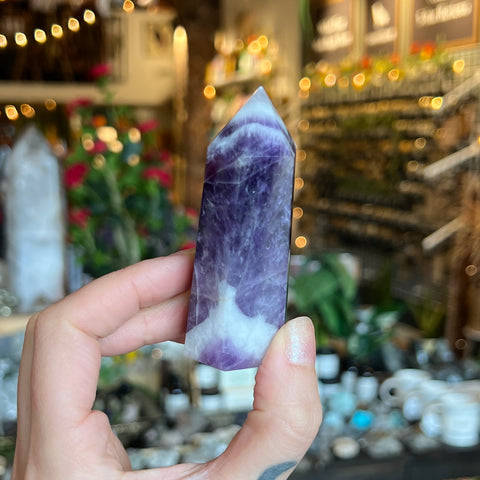 Chevron Amethyst Point