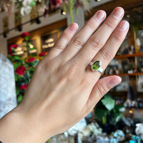 Peridot Ring "Otis" - Size 9