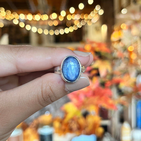 Kyanite Ring "Lily" - Size 6