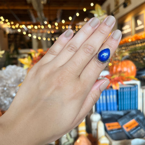 Lapis Lazuli Ring "April" - Size 6