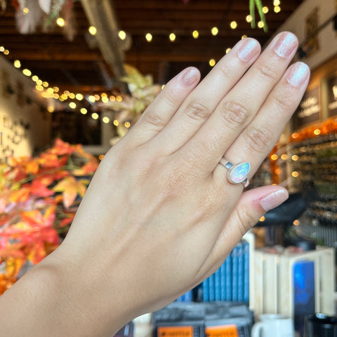 Ethiopian Opal Ring "Erin" - Size 6.5