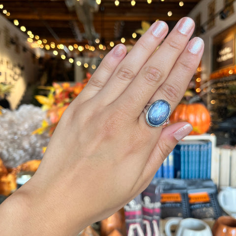 Kyanite Ring "Nicole" - Size 7