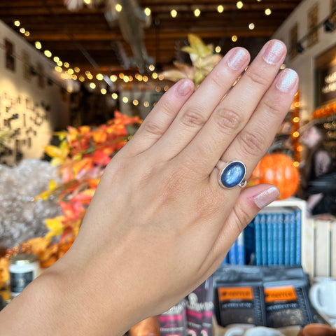 Kyanite Ring "Belle" - Size 7.5