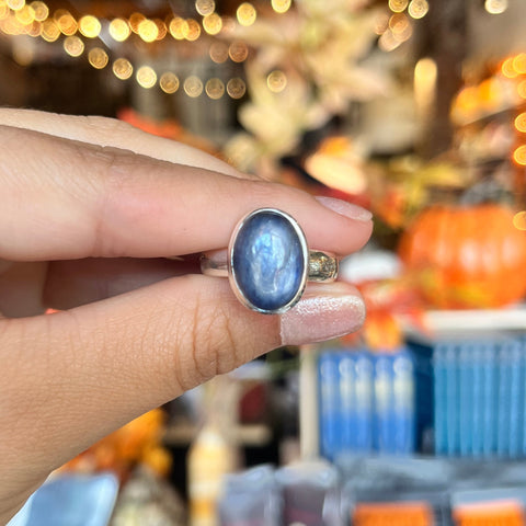 Kyanite Ring "Dora" - Size 8.5